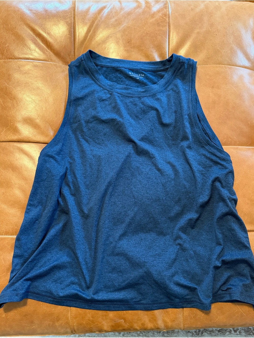 Athleta Women’s Navy Blue Relaxed Crewneck Tank